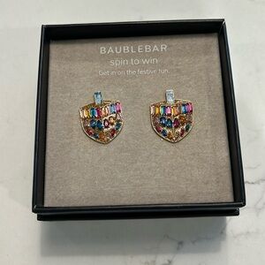 BaubleBar dreidel earrings
